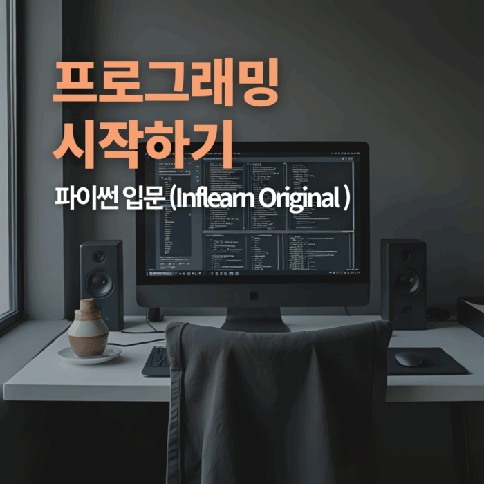 프로그래밍 시작하기 : 파이썬 입문 (Inflearn Original)